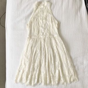 Free People White Lace Dress